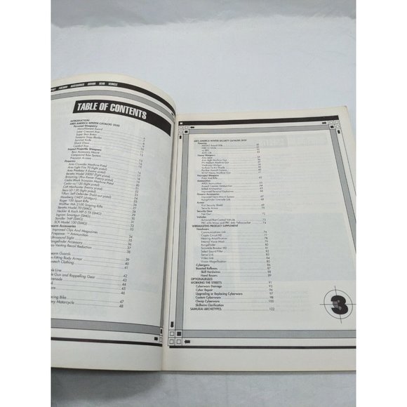 Shadowrun Street Samurai Catalog Sci-Fi RPG Sourcebook - Picture 15 of 16